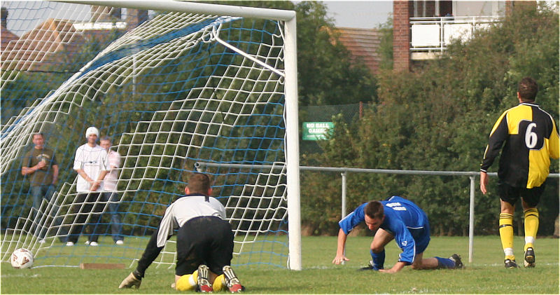 Mike Hatch scores for Rustington
