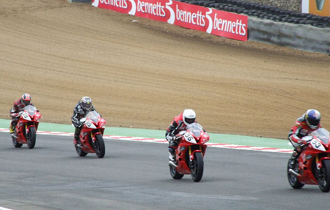 Virgin Mobile Cup riders Midge Smart (53), BJ Toal (36), Patrick McDougall (95) and James Rose (28)
