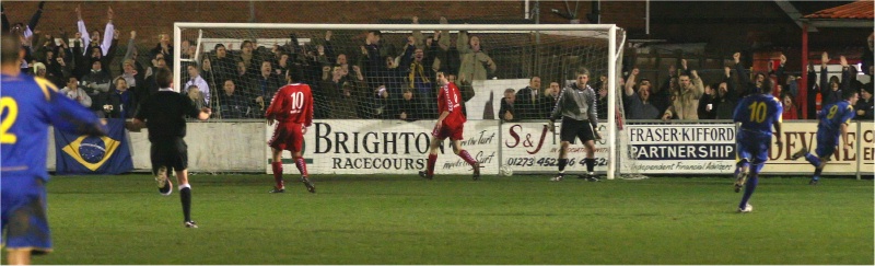 Stephen Goddard scores ...
