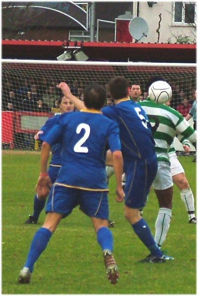 Antony (Frankie) Howard and Paul Scott with Gibbo close by
