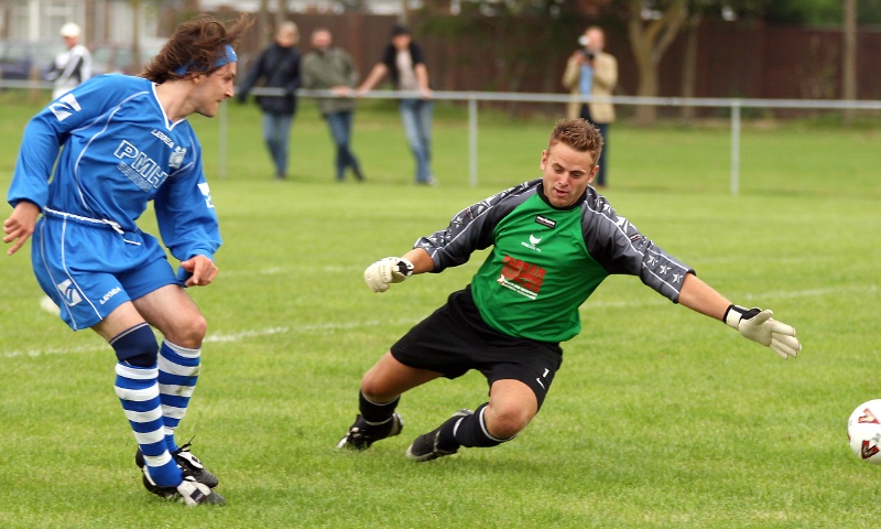 Joe-Lewis Cumber makes it 2-0 close to half time
