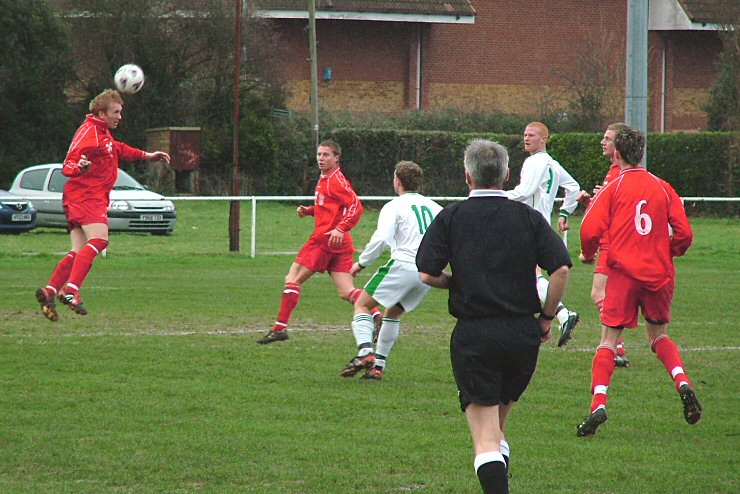 Stuart Channon heads upfield for Redhill
