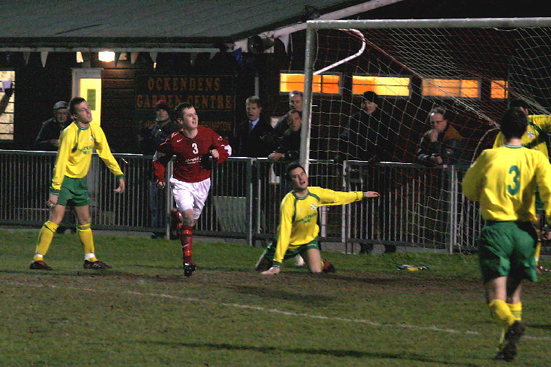 ...but Joe Cairns puts away the loose ball for Arundel's second
