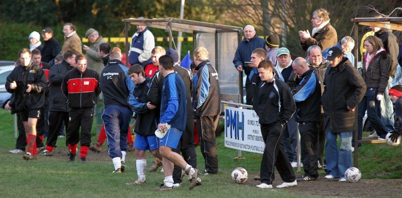 Final whistle, 2-0 to Rustington
