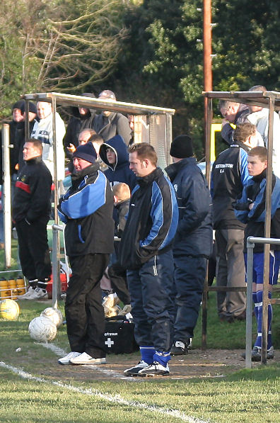 Gareth Davies and the Rustington bench
