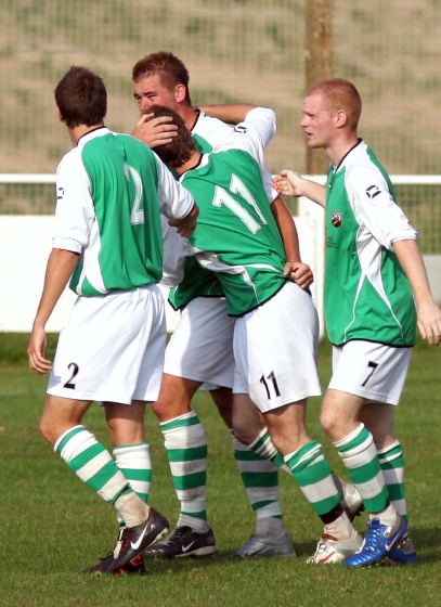 Doug Peach made it 2-1 Pagham after 81 minutes
