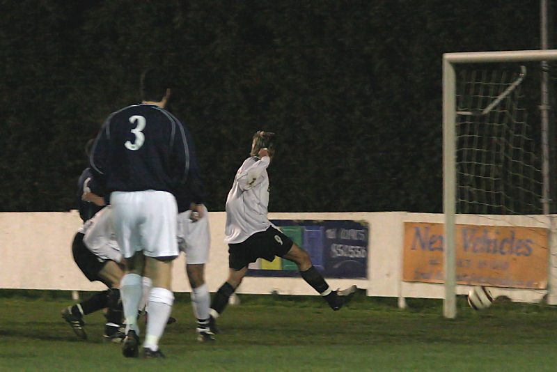 Josh Biggs puts away EP's second goal ...
