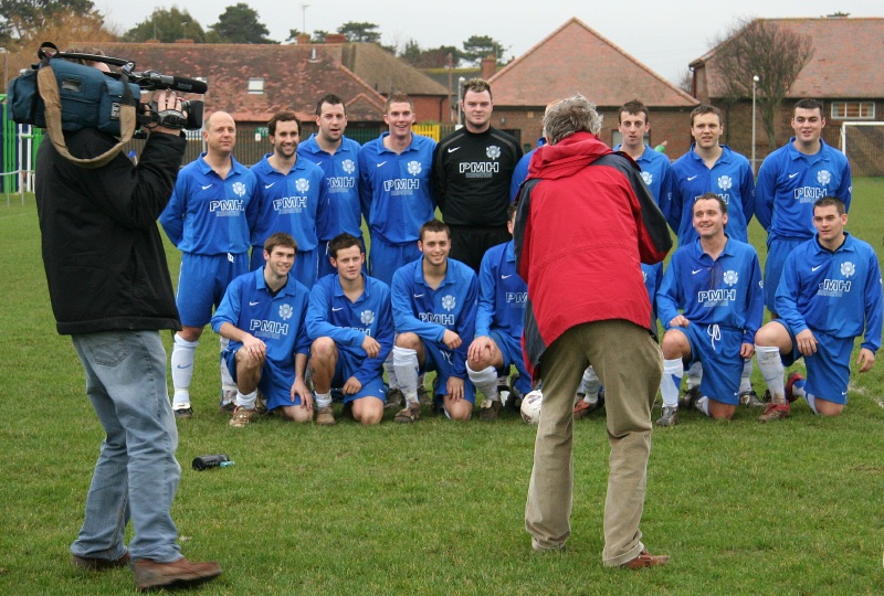 Rustington v Bosham attracted a lot of media attention
