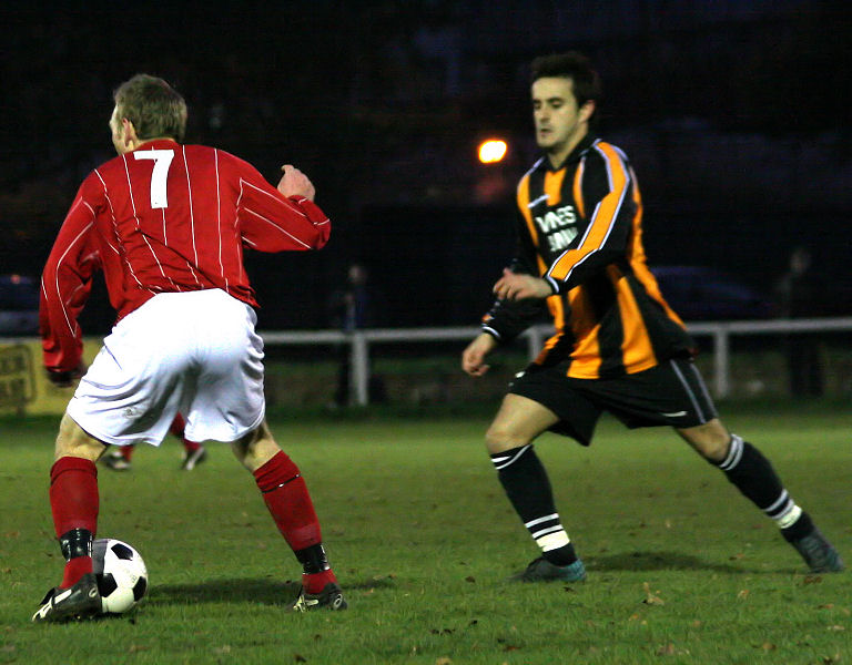 Lee Barnard still has the ball
