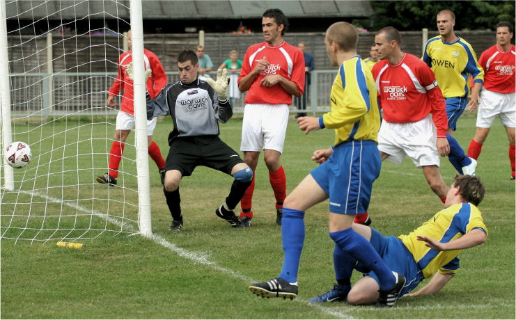 Eastbourne Town go close
