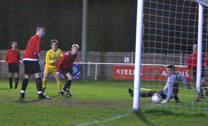 A goal for Sussex FA from Scott Murfin
