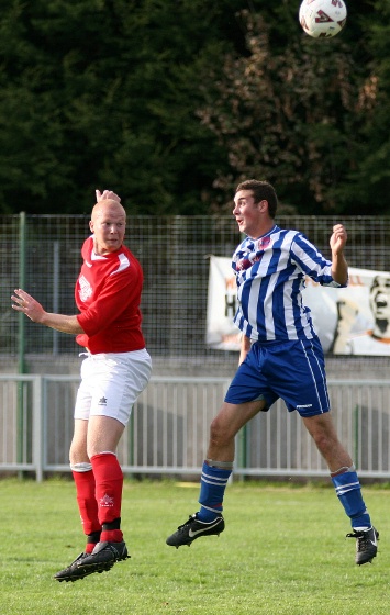 Scott Tipper completes his hat trick with this header
