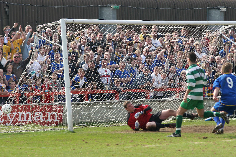 ... curl inside the far post
