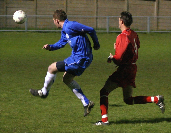 Andy Smart tries a shot
