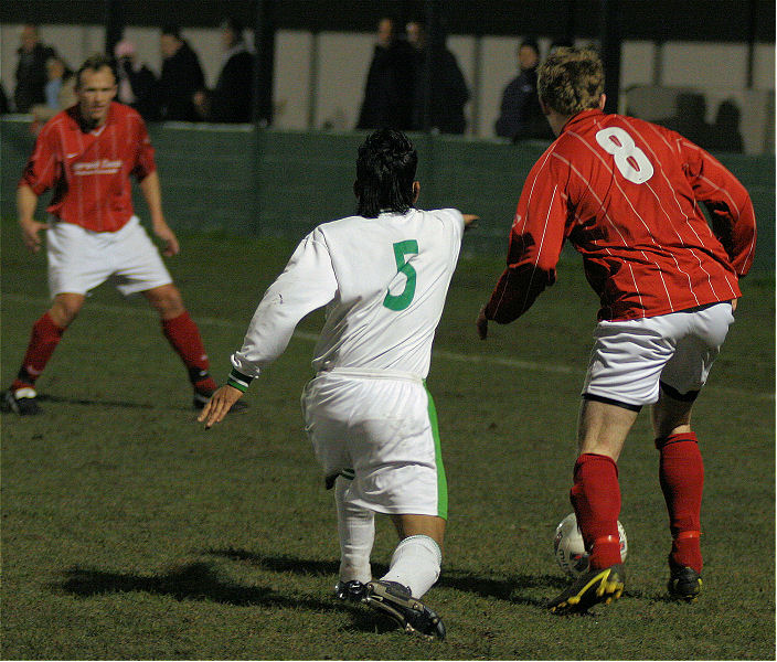 Belal Miah (5) and Chris Cousins (8)
