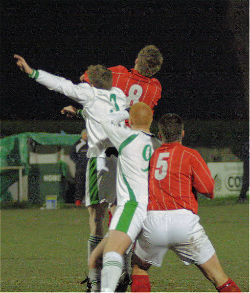 Chris Cousins (8), Darren Hickman (3) Scott Tipper (9) and Stuart Hack (5)
