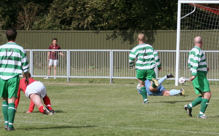 Danny Cooper gets Arundel's third
