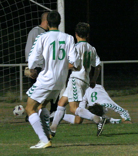 Lewis Fennemore (8) grabs Chi's third on the 89th minute
