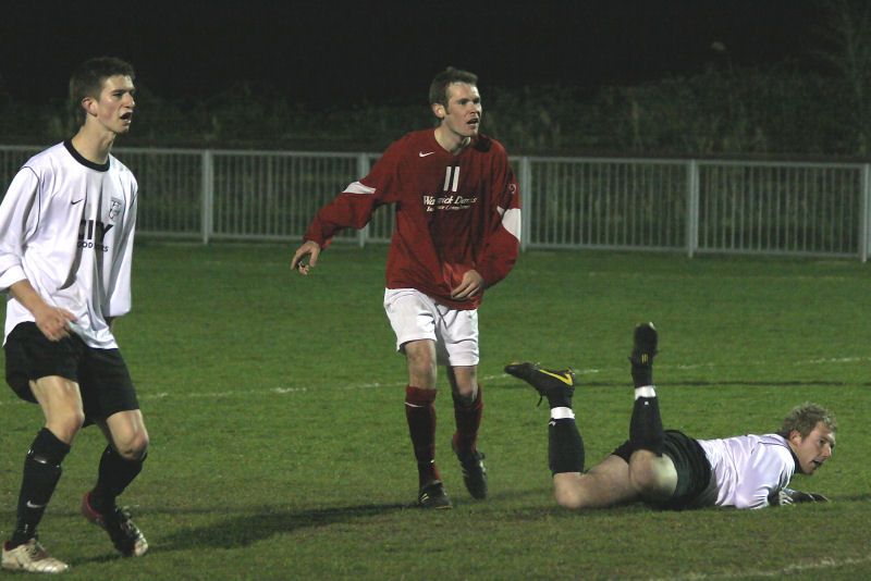 Andy Boxall wraps up his hat trick
