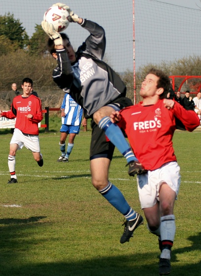 Eric Padaloff takes a catch
