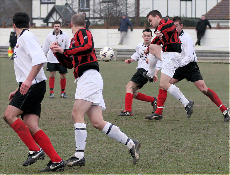 Ben King clears away under pressure
