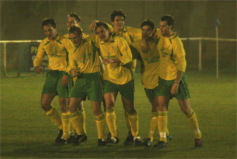 Westfield players celebrate
