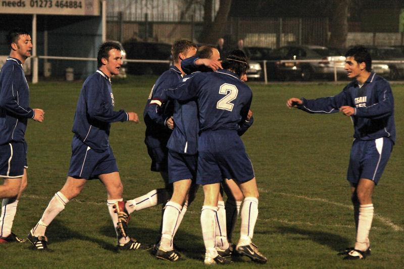 Shoreham celebrate
