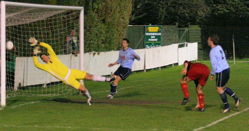 James Pargeter grabs an equaliser on 88 minutes ...
