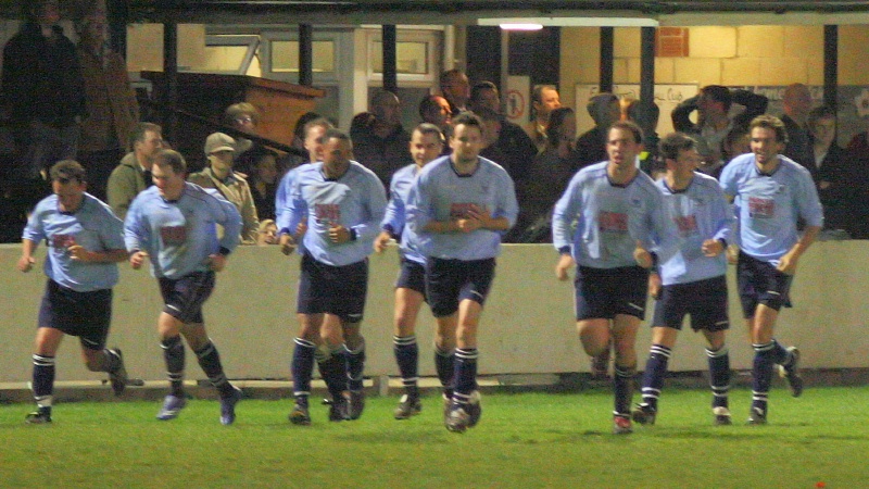 Wealden celebrate their last minute winner
