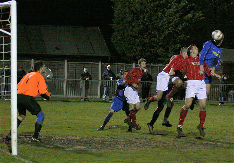 Chris Hazell heads over for East Preston
