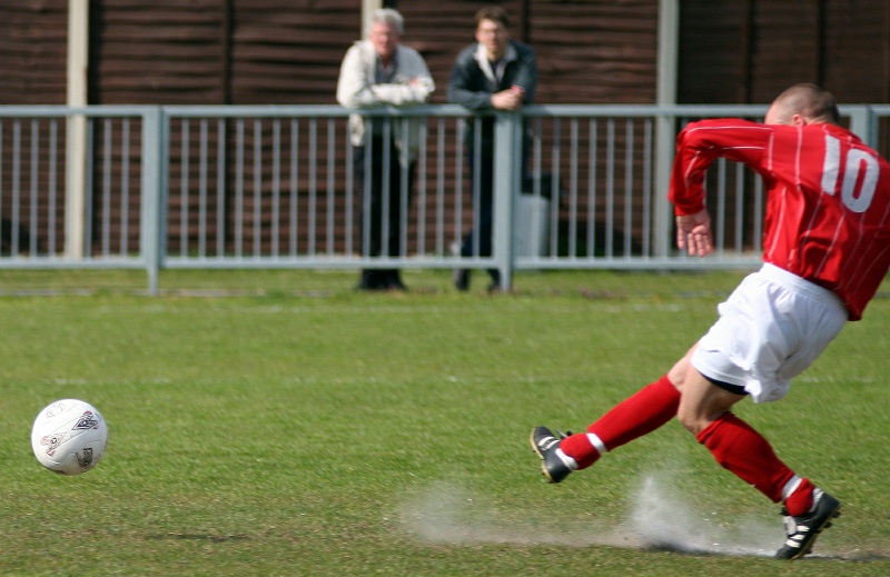 ... and Matt Huckett's penalty ...
