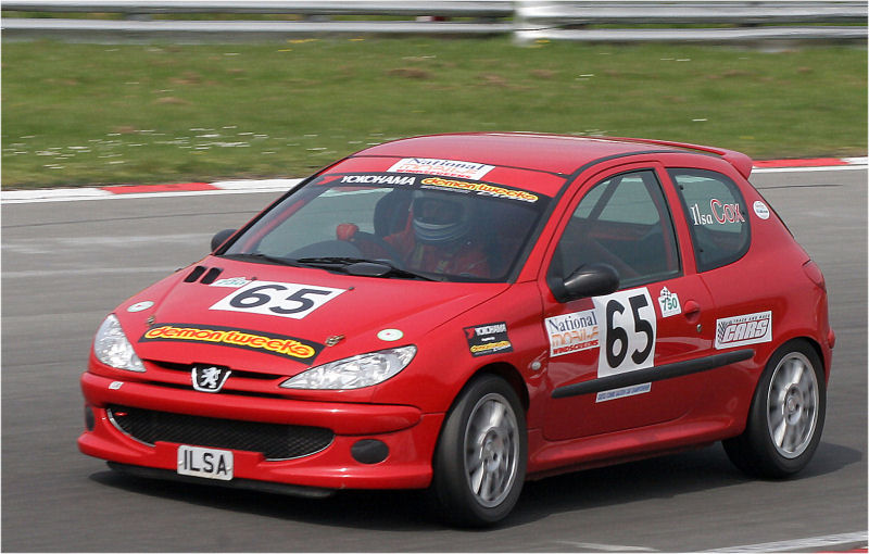 Ilsa Cox Peugeot 206 GTi
