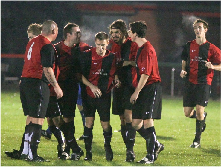 ... and Wick celebrate

