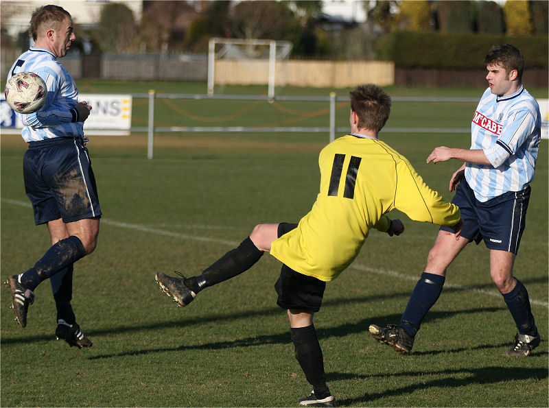 Ben Torode tries a shot
