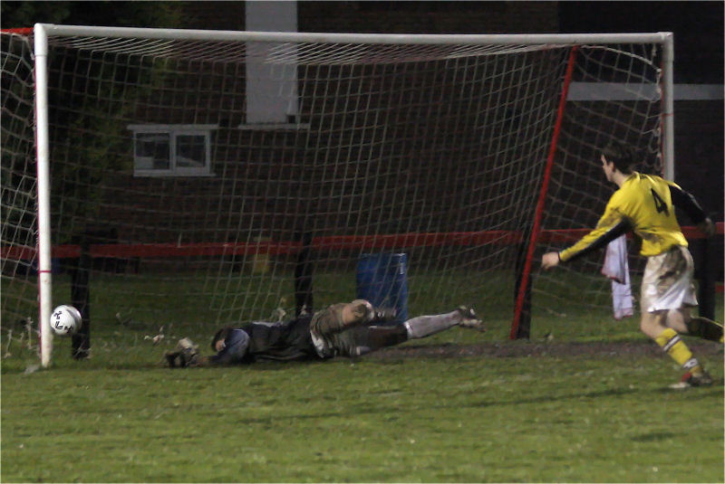 Another vital save by the BHT keeper
