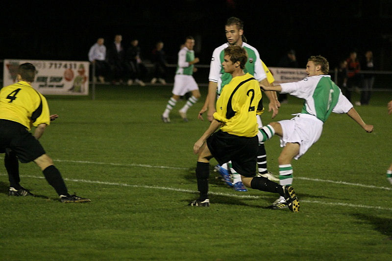 Callum Britton fires Pagham ahead on 6 minutes ...
