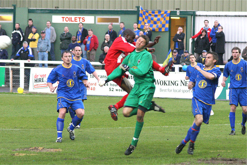 .. and Danny Naisbitt is fouled
