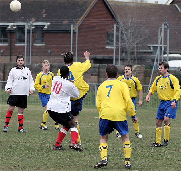 Mark Burt clears from Sean David
