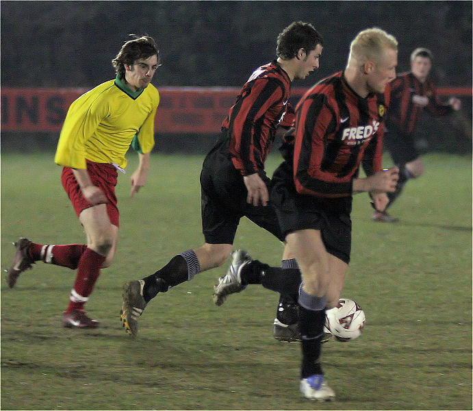 Tom Manton and Kane Evans on a break
