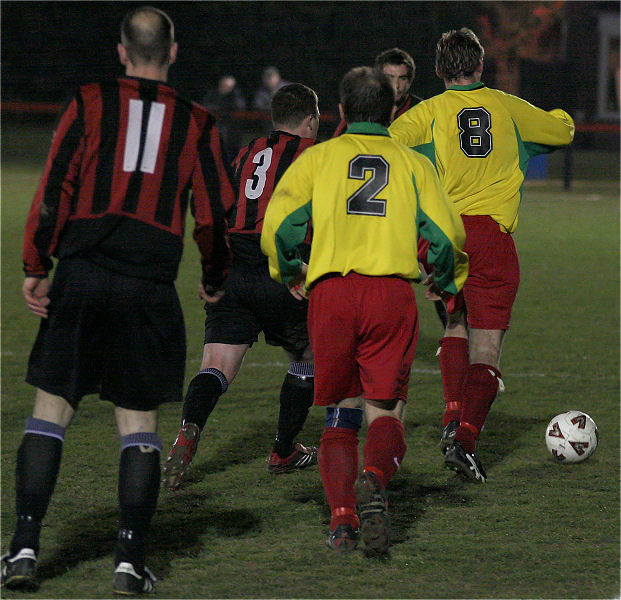 Anthony Hibbert takes the ball down the line
