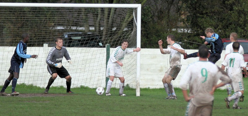 Matt Beeston equalises for Ringmer
