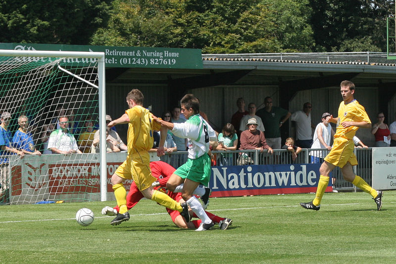 Dons defence mop up another Bognor attack
