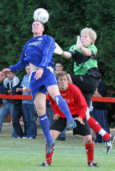 Andy Smart is challenged by Gavin Heater and Tom Rand
