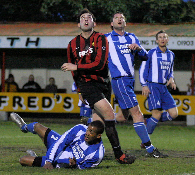 Pete Christodoulou and Kevin Joyce wait for the ball to come down
