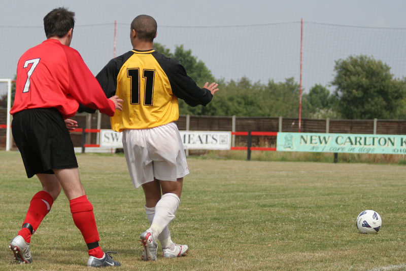 John Spragg (7) and Loui Fazakerley (11)
