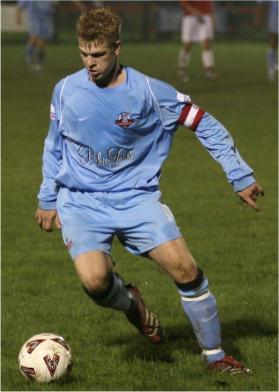 Lee Farrell was Lewes captain on the night
