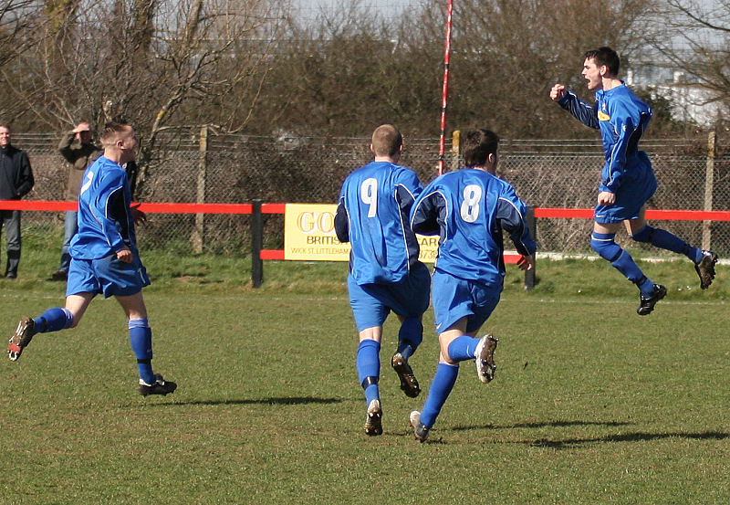 ... and Sonny and his team mates look quite happy about it
