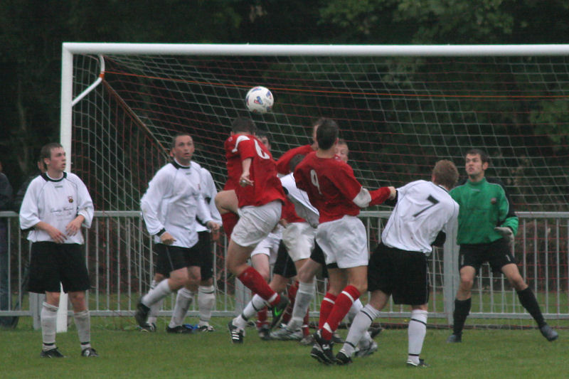 Build up to an Arundel goal
