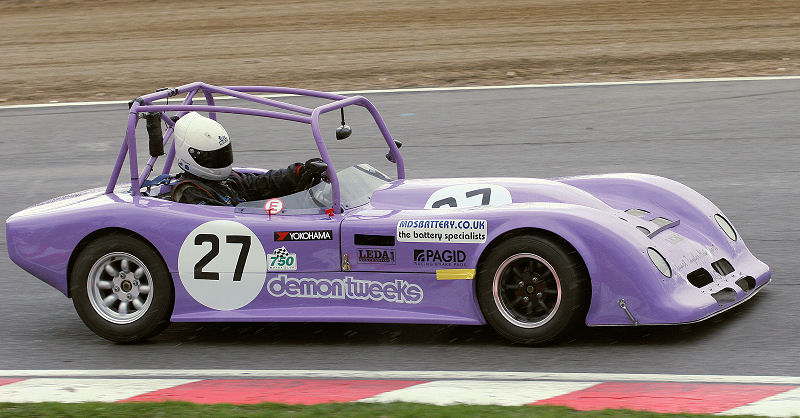 RGB class race winner Martin Brooks in the Stuart Taylor Phasar
