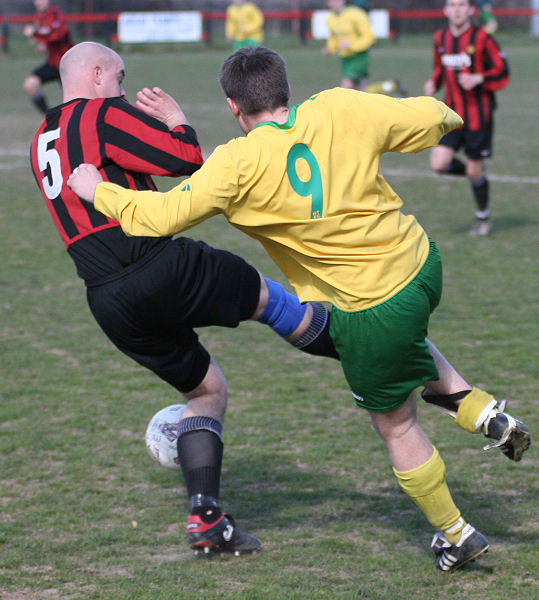 Tony Miles (5) and Peter Cooper (9)
